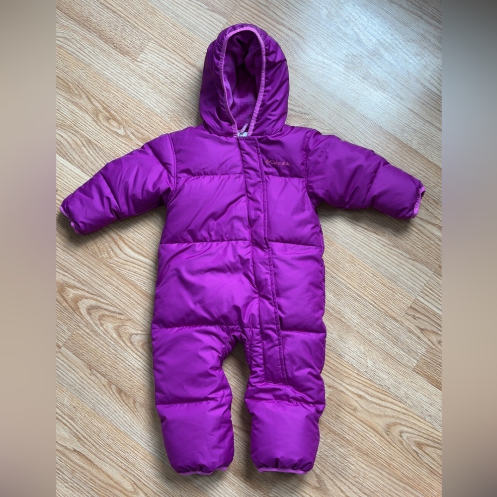 Columbia baby snowsuit